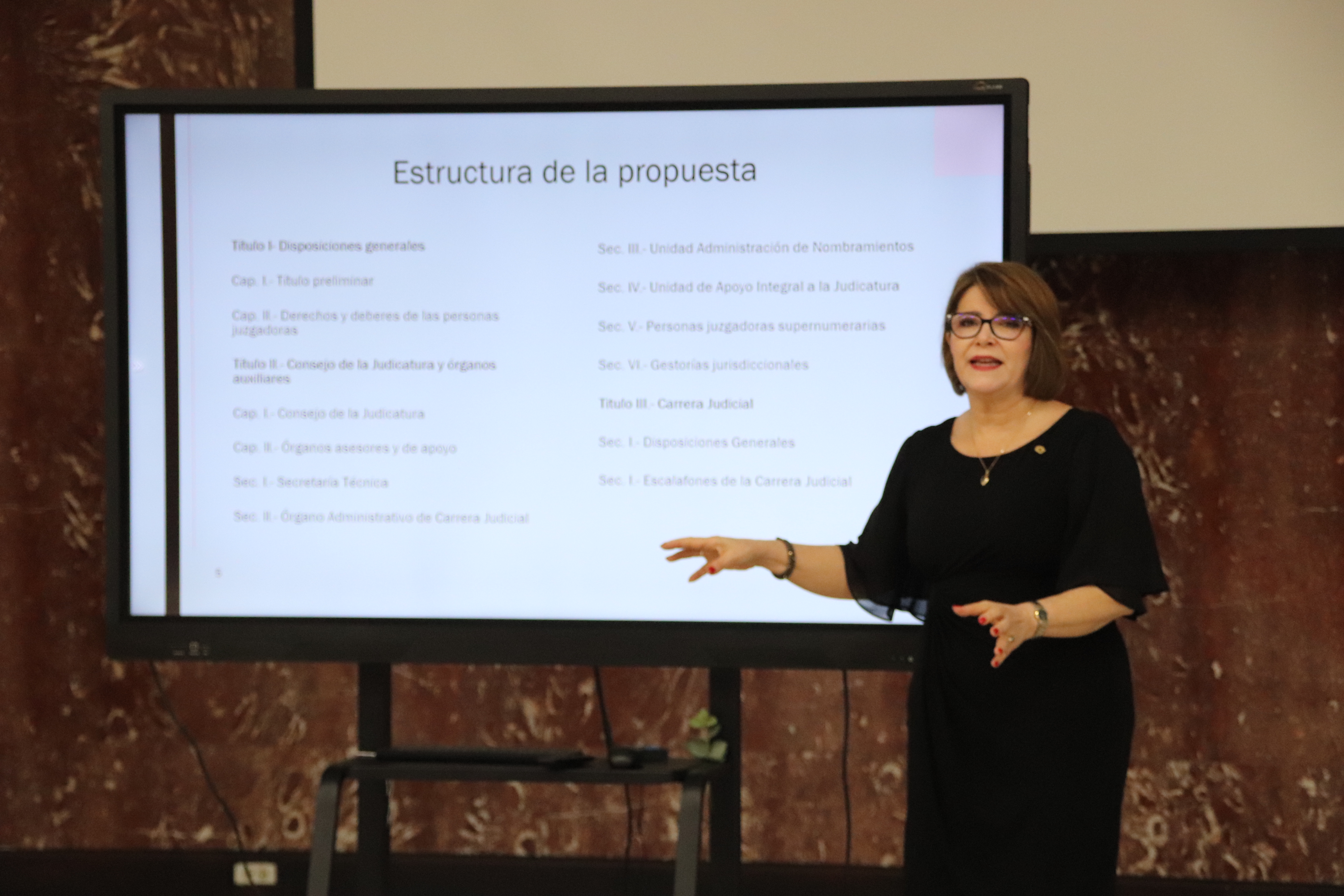 Consejo de la Judicatura presenta propuesta de reforma a Carrera Judicial